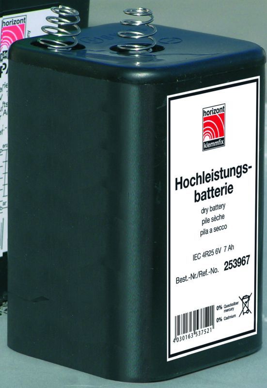 eetlust paars Nieuw maanjaar Blokbatterij 6V 7 Ah (4R25) | Landbouwwinkel.nl, dé agrarische webshop