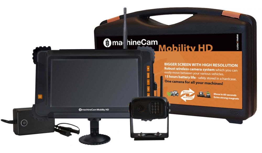 beginsel Verraad Verdeel MachineCam Mobility HD mobiel draadloos camerasysteem met accu |  Landbouwwinkel.nl, dé agrarische webshop