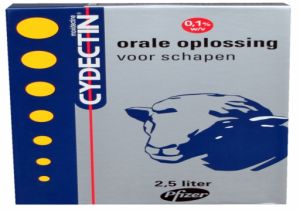 Cydectin 0,1% w/v orale oplossing REG NL URA - Schaap 2,5 l