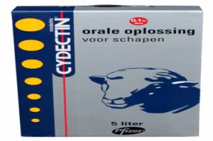 Cydectin 0,1% w/v orale oplossing REG NL URA - Schaap 5 l