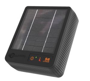 S6 Solar schrikdraadapparaat incl. Lithium batterij