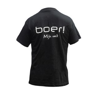 T-shirt 'Boer! Mijn vak' maat XXL