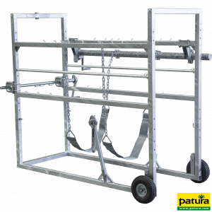 Klauwbehandelbox stal