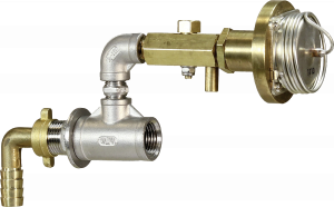 Antivries bewaker met Thermostaat- ventiel voor kantelbare waterbak, aansluiting 3/4