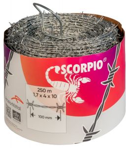 Prikkeldraad SCORPIO Crapal2 500 m verzinkt
