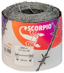 Prikkeldraad SCORPIO Crapal2 500 m verzinkt