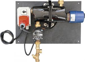 Rondpompverwarmingsysteem Mod. 300, 400 V, 3000 W, Pomp 100 W
