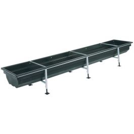 Kerbl wandbevestigingsset voor hooiruif Haybox, metalen frame voor eenvoudige montage