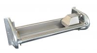 Platte kantelbare RVS drinktrog – 2,00 m | 75 liter | Wandmontage