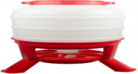 Gaun Pluimvee Voertoren Hopper op Pootjes Rood 40 l