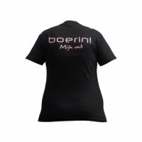 T-shirt 'Boerin! Mijn vak' maat L