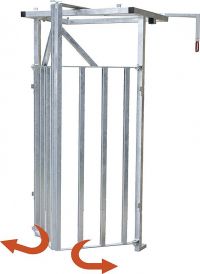 Vangkorf, twee-delig lateraal te bedienen voor A3500, A4000, A7500, A8000