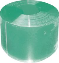 PVC-lammelen Compact 300 x 3 m, groen transparant, 50 m rol