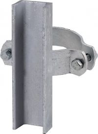 Zadelklem 102, met U-profiel, 25 cm