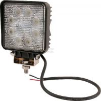 Werklamp led, 24W, 1.920 lm, vierkant, 10-30V, 110x45x110 mm, breedstraler, 8 leds, gopart