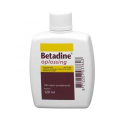 Betadine oplossing 120 ml