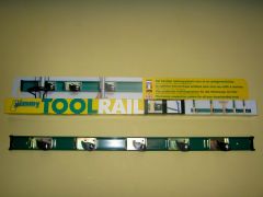 Toolrail Jimmy 75 cm met 5 toolclips