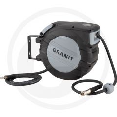 Automatische luchtslanghaspel 20 mtr Black Edition
