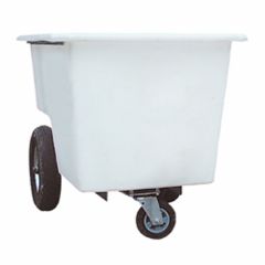 Voerwagen driewielig 250 ltr - WIT