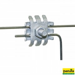 Joint Clamp for wire, hot-dip galvanised (bucket qty 200)