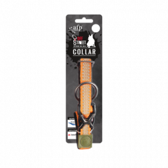 AFP Off Street Dog Collar Tangerine L