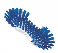 Schrob-borstel kookbestendig blauw 
