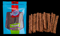 Braaaf Seafood Zalm Visstrips - 12 cm