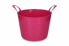 Emmer V-Trug Flexi Roze 14 liter