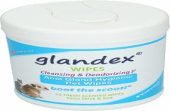 Glandex Wipes 75