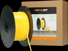 Knock Pest Vliegenlint Vervangingsrol 400 m Geel