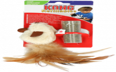 KONG Cat Refillable Catnip Feather Mouse