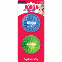 KONG Squeezz&reg; Geodz Assorti 2-Pack