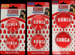 Kong Signature Balls 2-pk Lg