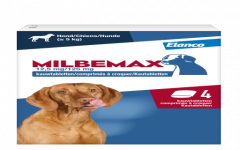 Milbemax Kauwtabletten Hond Groot Chewy 5-75kg 4 tabl.
