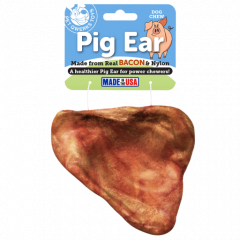 Pet Qwerks  Bacon Pig Ear - Large