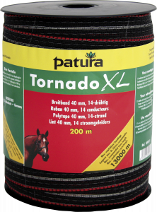 Tornado XL lint 40 mm bruin, 200 meter