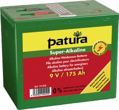 Super Alkaline Batterij 9V 120Ah, klein