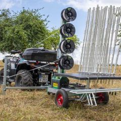 Tornado Master 5.0 voor ATV Omheiningsmachine met chassis en schacht