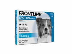 Frontline spot on hond M 10-20 kg (3 pipet)
