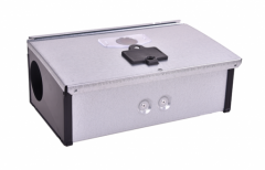 Voerdoos PRO RAT metaal/kunststof COMPACT met 1 klem