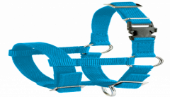 Halster Alpaca verstelbaar blauw 20mm