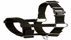 Halster Alpaca verstelbaar zwart 20mm