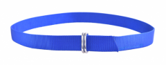 Koehalsband blauw met knelgesp 140cm