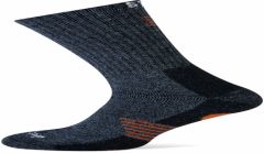 Sokken STAPP bamboo grijs-oranje maat 35-38