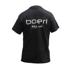 T-shirt 'Boer! Mijn vak' maat L