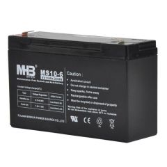 6V 10Ah Batterij S40