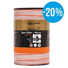 TurboLine lint 40 mm  (wit, 200 meter)