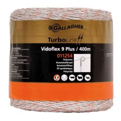 Vidoflex 9 TurboLine Plus (wit, 400 meter)