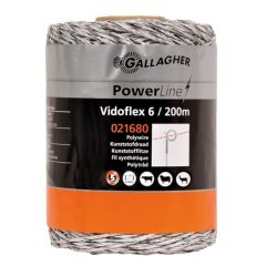 Vidoflex 6 Powerline (wit, 200 meter)