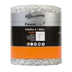 Vidoflex 6 Powerline (wit, 400 meter)